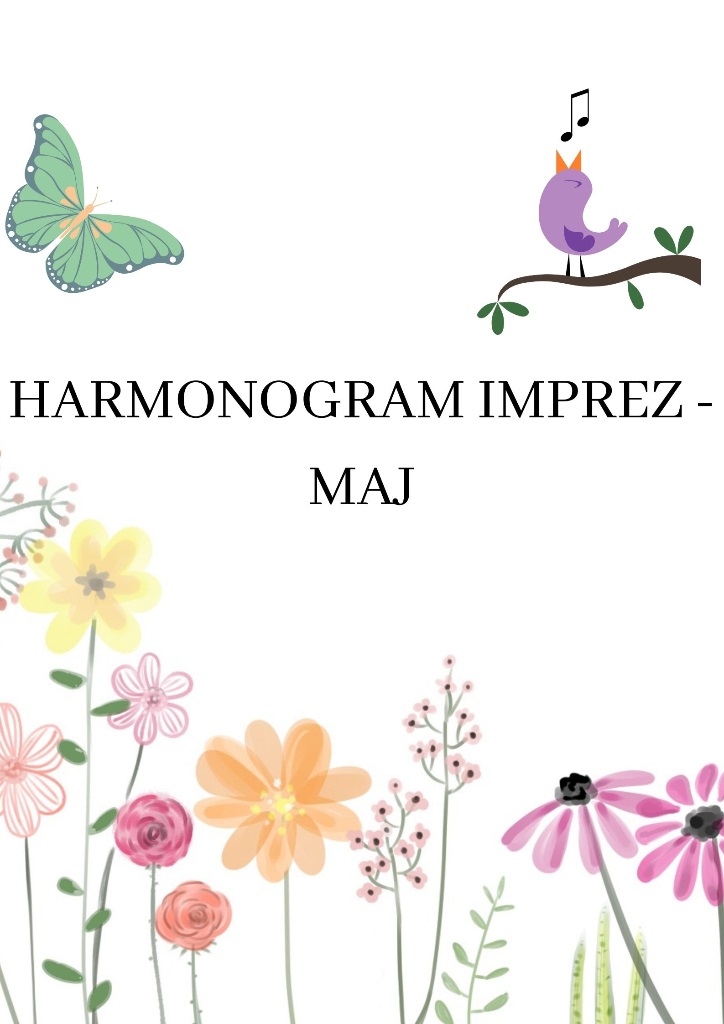 Harmonogram Imprez Maj Przedszkole Nr 75