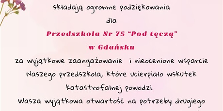 Podziękowania