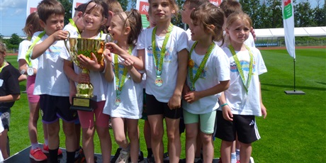 ZWYCIĘSTO "ŻABEK" W FINALE GDAŃSKIEJ SPARTAKIADY PRZEDSZKOLAKA