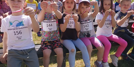 Powiększ grafikę: Przedszkolne bieganie czyli akcja "Sprintem do maratonu"
