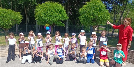 Powiększ grafikę: Przedszkolne bieganie czyli akcja "Sprintem do maratonu"