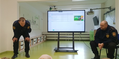 Powiększ grafikę: Spotkanie ze Strażą Miejską