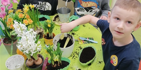 Powiększ grafikę: Wiosna w naszej sali