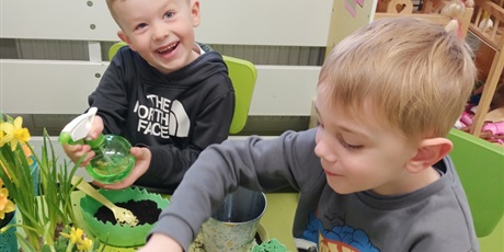 Powiększ grafikę: Wiosna w naszej sali