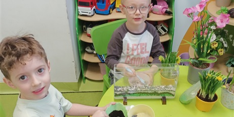 Powiększ grafikę: Wiosna w naszej sali