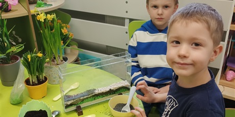 Powiększ grafikę: Wiosna w naszej sali