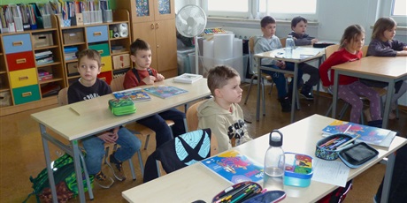 Powiększ grafikę: WIZYTA W SZKOLE PODSTAWOWEJ NR 1